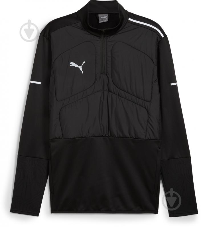 Джемпер Puma INDIVIDUALWINTERIZED 1/4 ZIP TOP 65956701 р.2XL чорний - фото 1