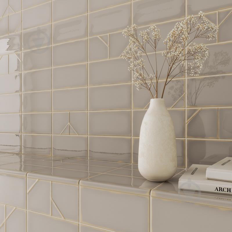 Плитка WOW TILES S.L. Origami pewter 6.2 смx12.5 см - фото 11