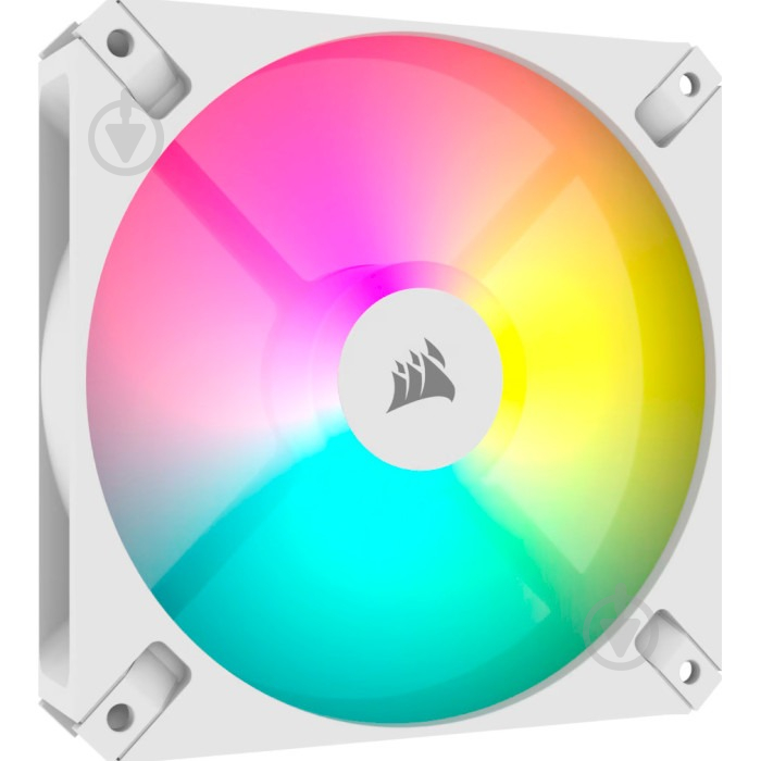 Корпусний кулер Corsair iCUE AR120 Digital RGB 120 мм PWM (CO-9050168-WW) White - фото 2