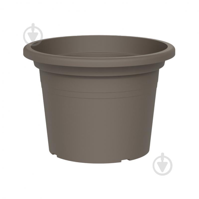 Вазон пластик BASIC ROUND 45 см круглий сіро-коричневий 29 л TeraPlast (33001045406) - фото 1 Вазон пластик BASIC ROUND 45 см круглий сіро-коричневий 29 л TeraPlast (33001045406) - фото 1