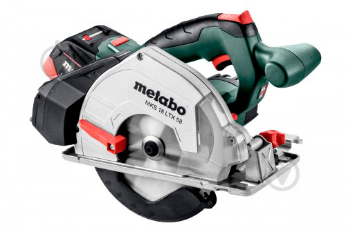 Пила дисковая Metabo MKS 18 LTX 58 аккумуляторная 600771700 - фото 1