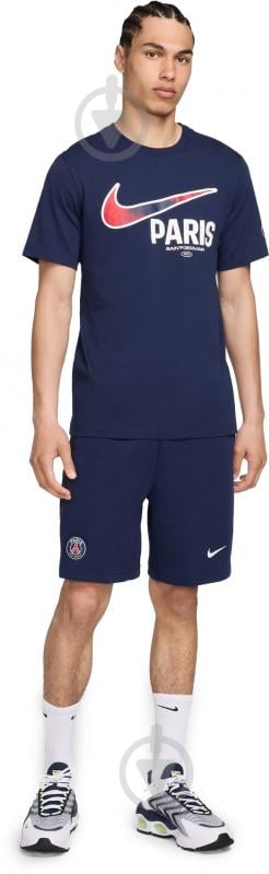 Футболка Nike PSG NK SWOOSH TEE FV8555-410 р.M синій - фото 5