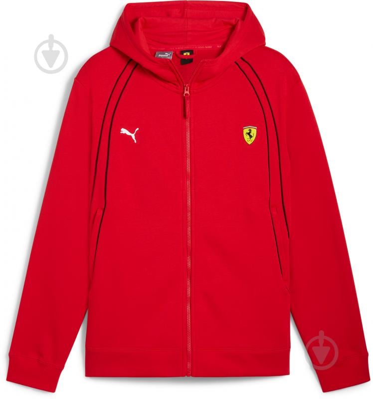 Джемпер Puma FERRARI RACE HOODIE 62704602 р.M червоний - фото 1