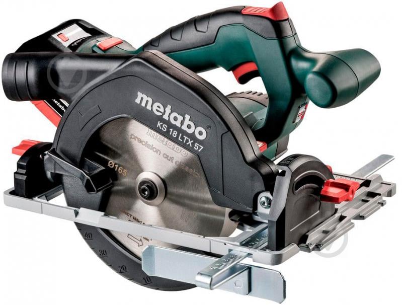 Пилка циркулярна Metabo KS 18 LTX 57 акумуляторна ручна 601857810 - фото 1