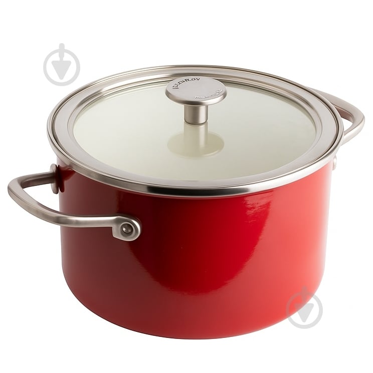 Кастрюля с крышкой KitchenAid Core 20 см 3,7 л красный (CC003267-001)