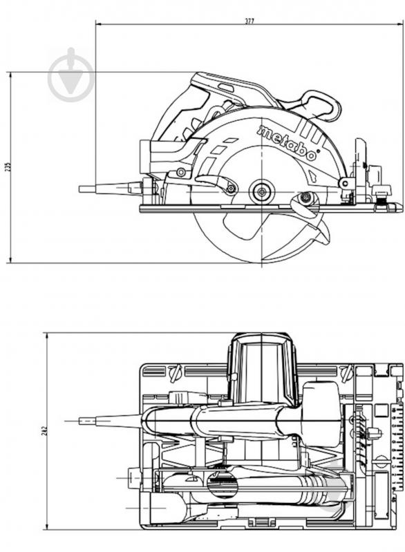 Пила дисковая Metabo SET KS 55 FS + FS 160 691064000 - фото 5