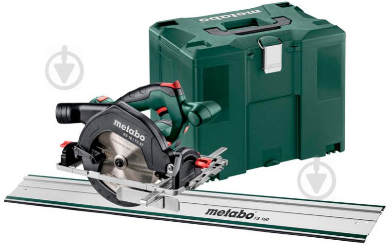 Пила дисковая Metabo KS 18 LTX 57 FS SET аккумуляторная 691065000 - фото 2