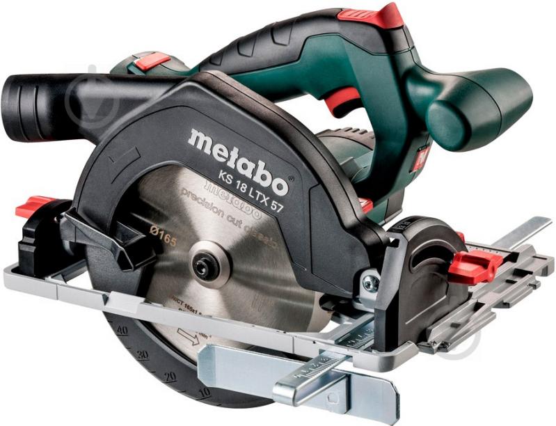 Пилка дискова Metabo KS 18 LTX 57 FS SET акумуляторна 691065000 - фото 1