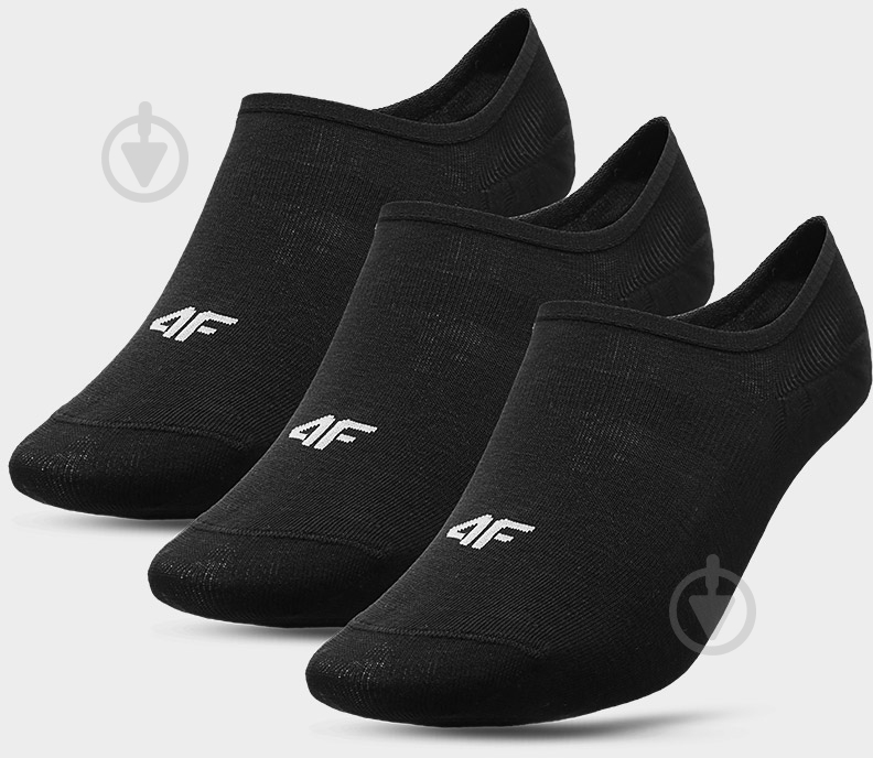 Носки 4F SOCKS CAS 4FSS23USOCF155-20S р.39-42 черный 3 пари шт. - фото 1