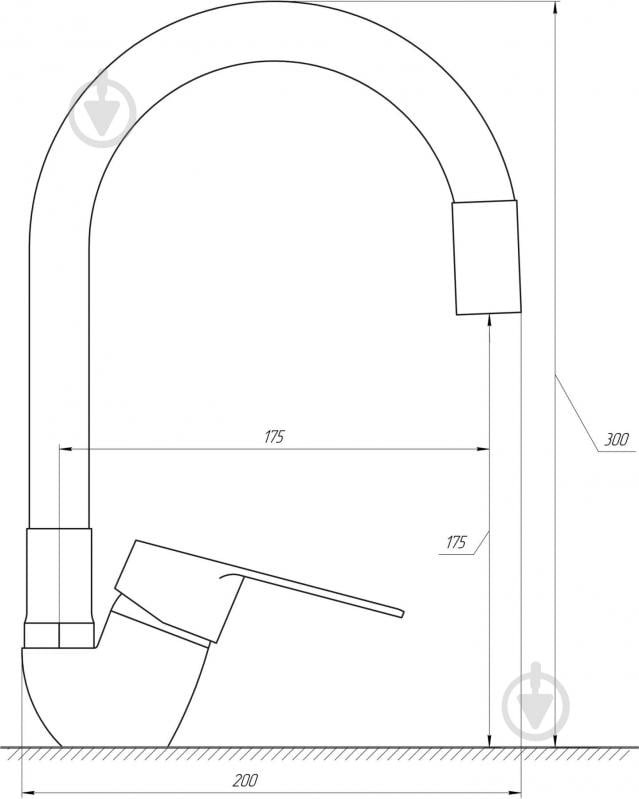 Смеситель для кухни DOMINO BLITZ DBC-203SLR-Black - фото 4 Смеситель для кухни DOMINO BLITZ DBC-203SLR-Black - фото 4