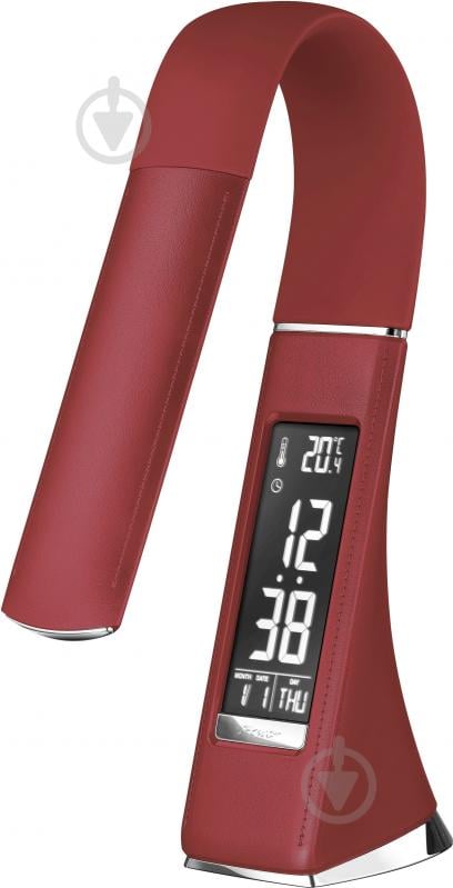 ВИТРИНА! Настольная лампа офисная LedPulsar ALT-219R LED 6 Вт бордовый - фото 1