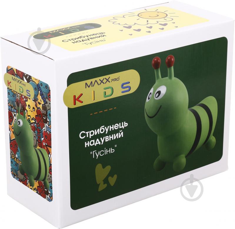 Стрибунець надувний MaxxPro kids Гусінь 58х28х49 см KH15-224 - фото 5