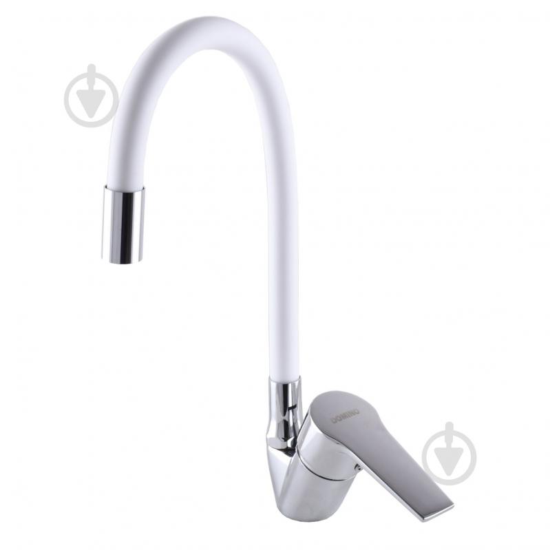 Смеситель для кухни DOMINO BLITZ DBC-203SLR-White - фото 3