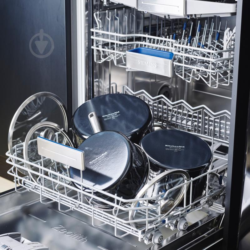 Ківш з кришкою KitchenAid Steel Core, 18 см, 2 л, матовий чорний (CC005998-001) - фото 4