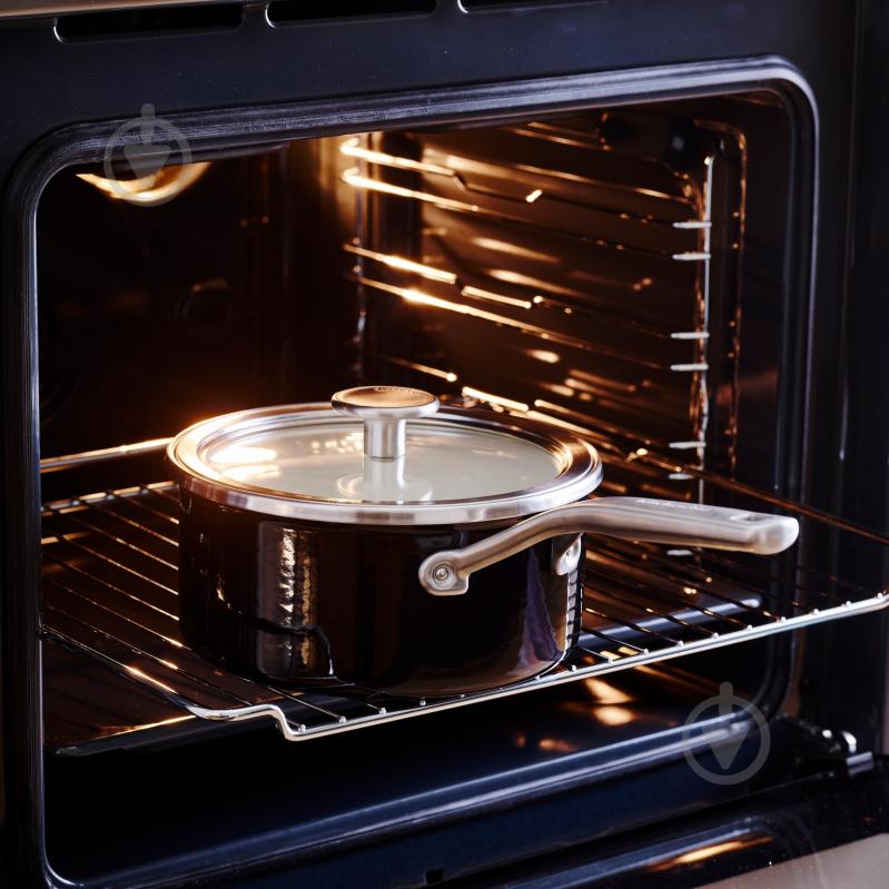 Ківш з кришкою KitchenAid Steel Core, 18 см, 2 л, матовий чорний (CC005998-001) - фото 3