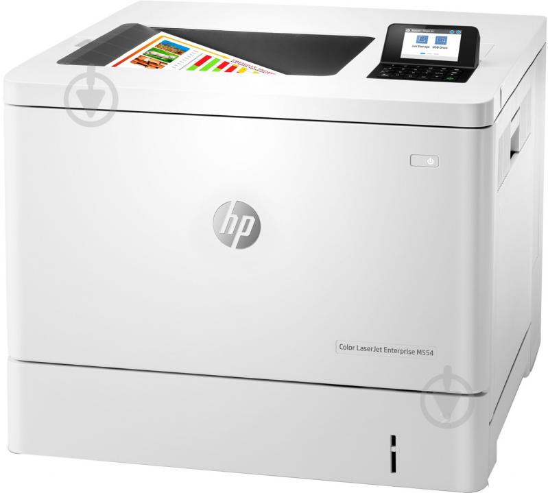 Принтер HP Color LaserJet Enterprise M554DN А4 (7ZU81A) - фото 4