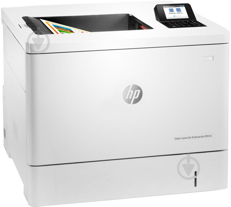 Принтер HP Color LaserJet Enterprise M554DN А4 (7ZU81A) - фото 5