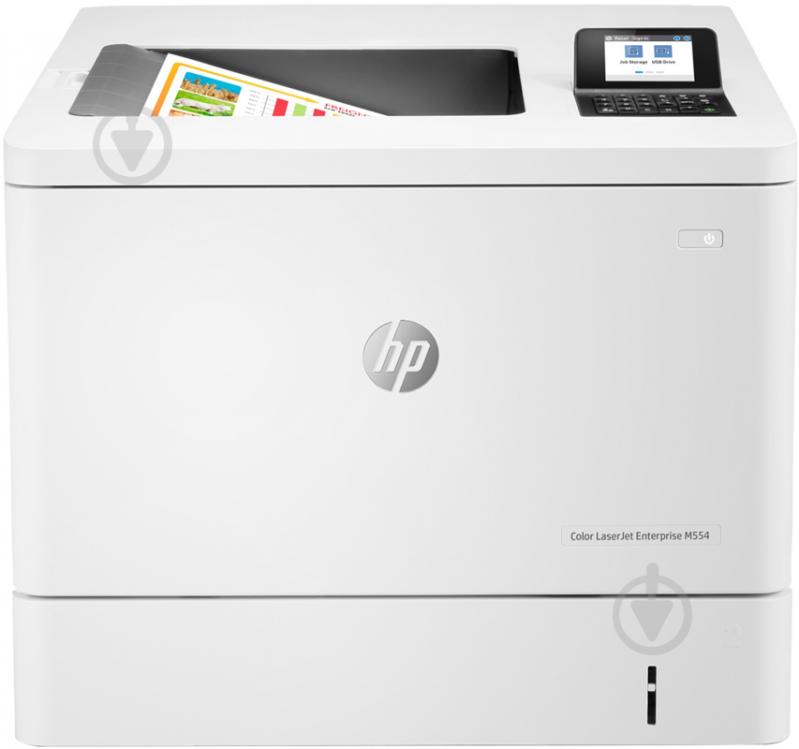 Принтер HP Color LaserJet Enterprise M554DN А4 (7ZU81A) - фото 1