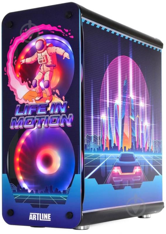 Компьютер Artline Overlord NEON (NEONv86) black - фото 10