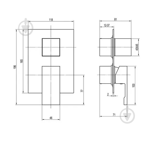 Душова система прихованого монтажу TOPAZ ODISS TO 08117-L03-Termostat - фото 16 Душова система прихованого монтажу TOPAZ ODISS TO 08117-L03-Termostat - фото 16
