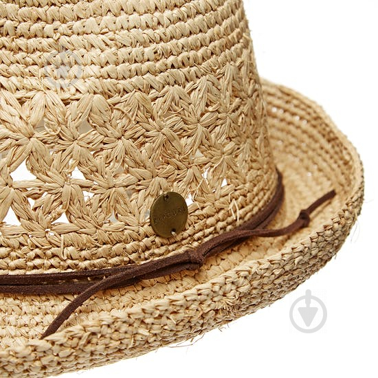 Панама Rip Curl Crochet Straw Fedora GHAHV1-0031 р.S бежевий - фото 2