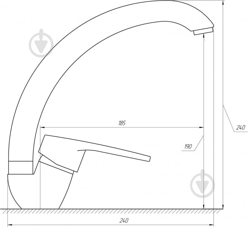 Смеситель для кухни DOMINO SIRIUS DSV-203S - фото 4 Смеситель для кухни DOMINO SIRIUS DSV-203S - фото 4