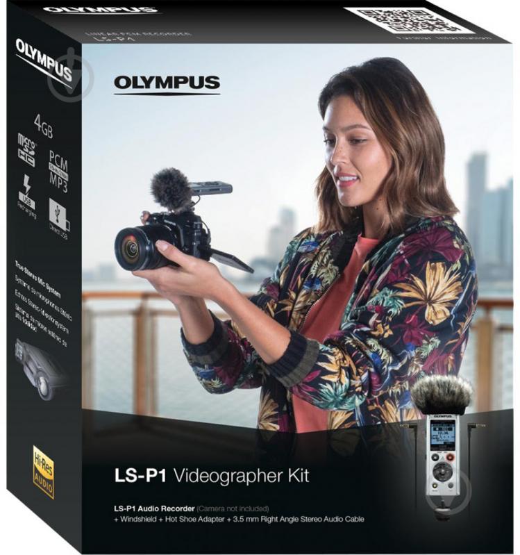 Диктофон OLYMPUS LS-P1 Videogapher Kit - фото 2