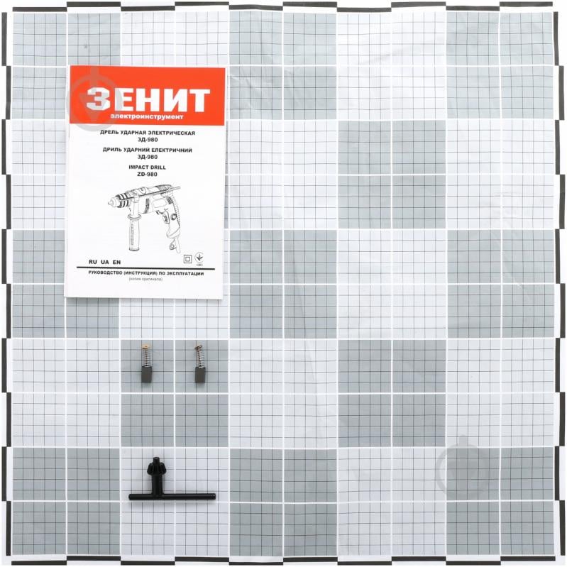 Дрель ударная Зеніт ЗД-980 833789 - фото 3