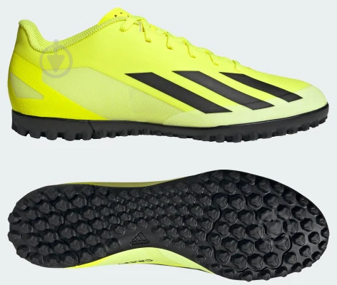 Сороконожки Adidas X CRAZYFAST CLUB TF IF0723 р.44 желтый - фото 6