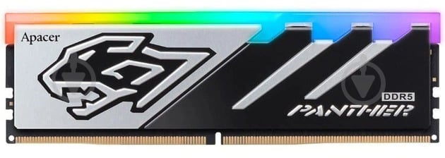 Оперативна пам'ять Apacer DDR5 SDRAM 16 GB (1x16GB) 5200 MHz (AH5U16G52C5227BAA-1) Panther RGB - фото 1