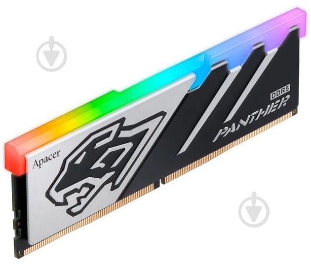 Оперативна пам'ять Apacer DDR5 SDRAM 16 GB (1x16GB) 5200 MHz (AH5U16G52C5227BAA-1) Panther RGB - фото 2