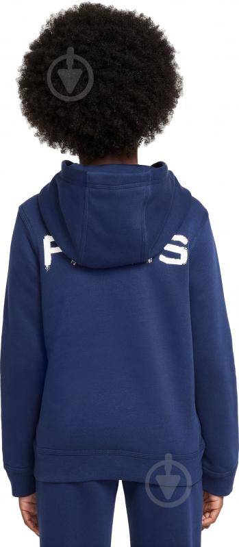 Джемпер Nike PSG B NSCLUB PO HOODIE GX FQ3451-410 р.M синий - фото 2