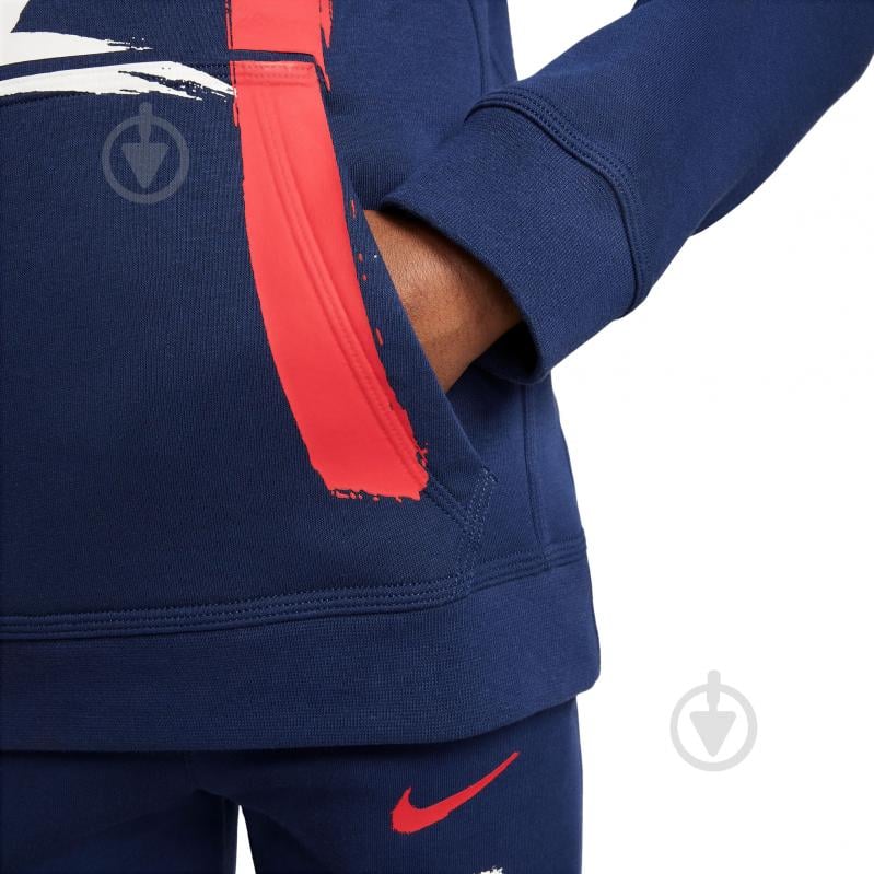 Джемпер Nike PSG B NSCLUB PO HOODIE GX FQ3451-410 р.M синий - фото 5