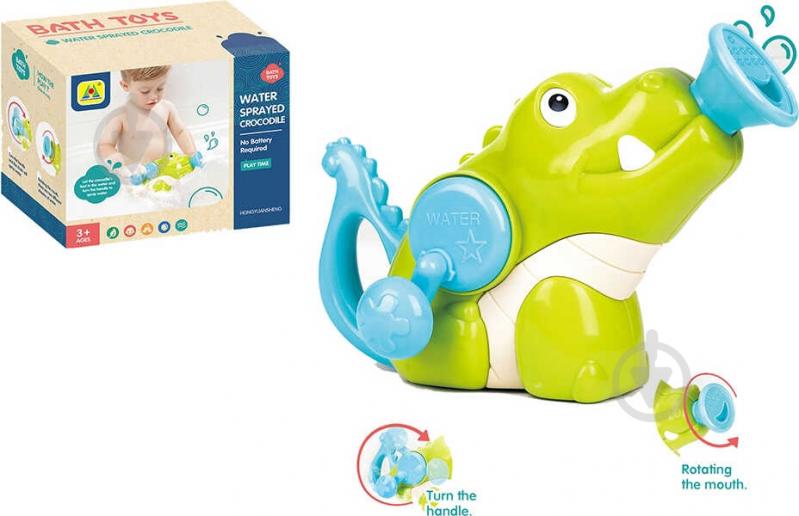 Іграшка-бризкалка Крокодил OTG0905938 - фото 1 Іграшка-бризкалка Крокодил OTG0905938 - фото 1