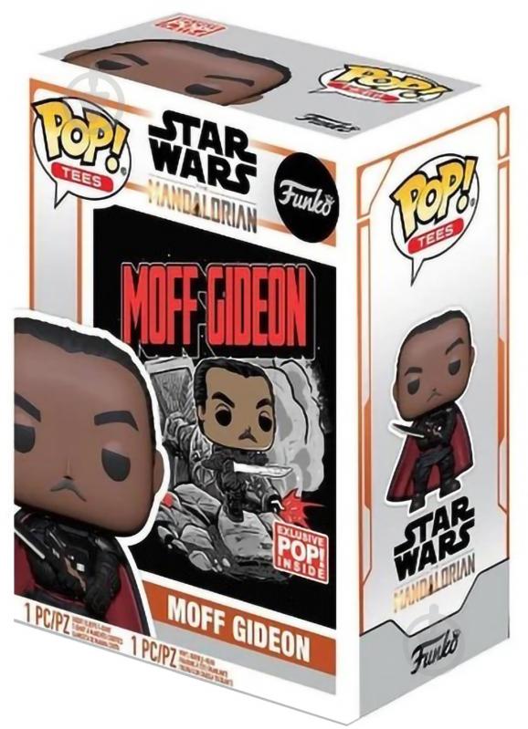 Набір подарунковий Funko POP Фігурка+Футболка Star Wars The Mandalorian Moff Gideon (FUN255173) - фото 5