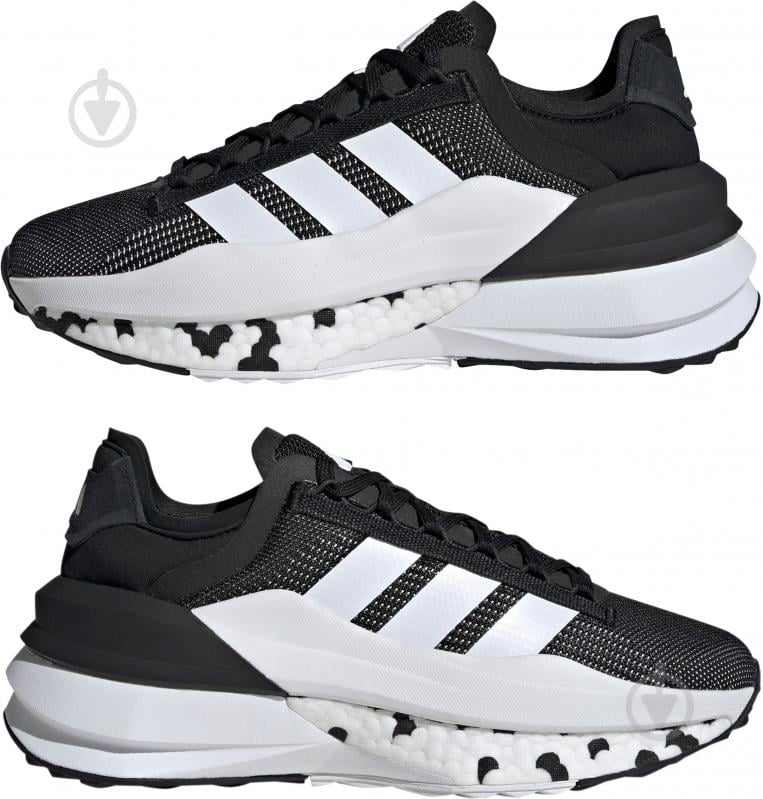 Кроссовки женские демисезонные Adidas AVRYN_X IE8459 р.38 черно-белые - фото 5