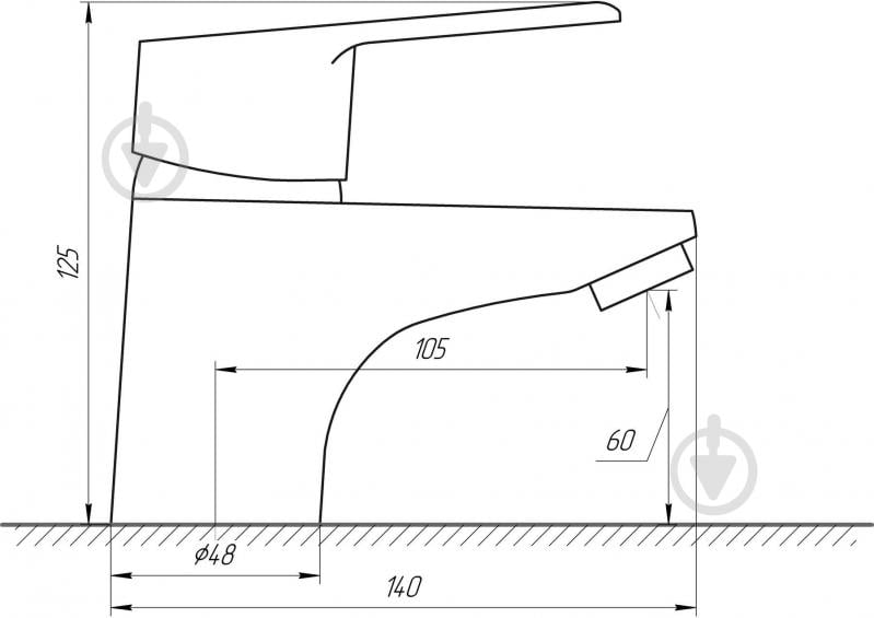 Смеситель для умывальника DOMINO DBC-101 - фото 5 Смеситель для умывальника DOMINO DBC-101 - фото 5