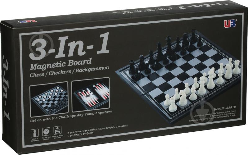 Игра настольная 3 в 1 - фото 1