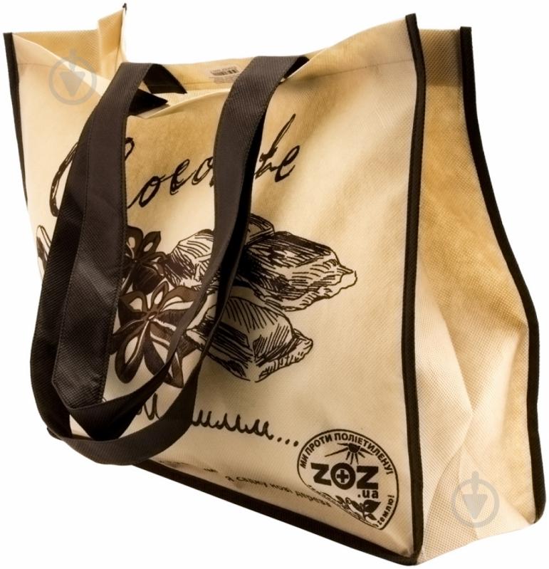 Экосумка Шоколад 34.5х41.5 см - фото 3