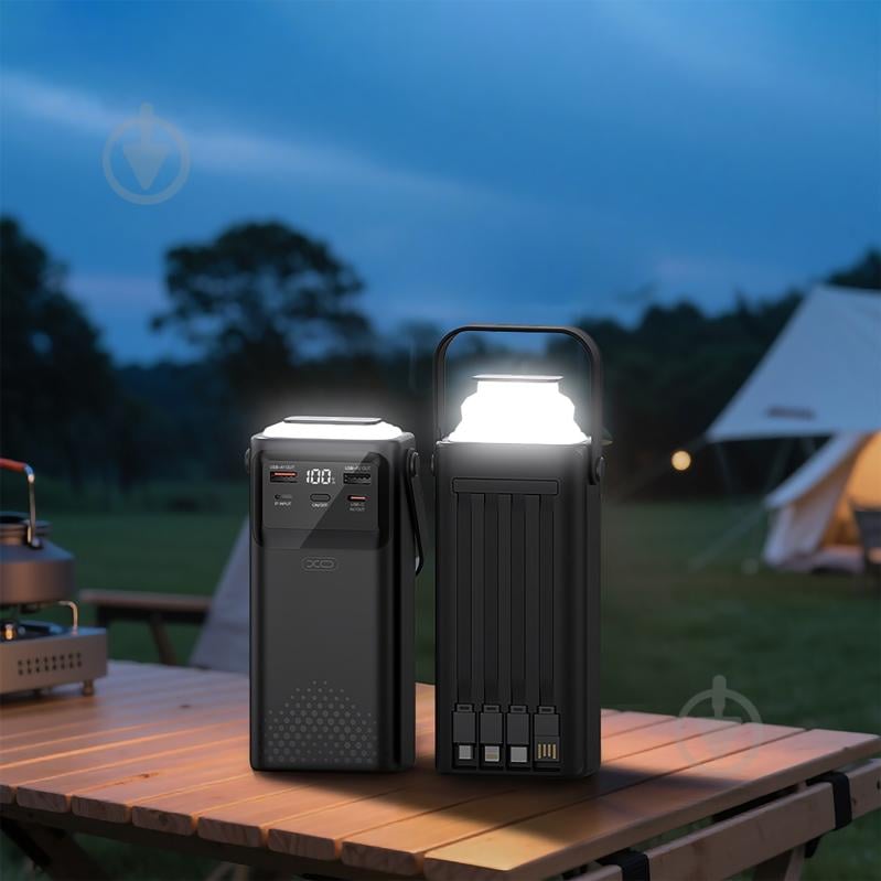 Повербанк Xo PR285 30000 mAh black (PR285.black) - фото 4