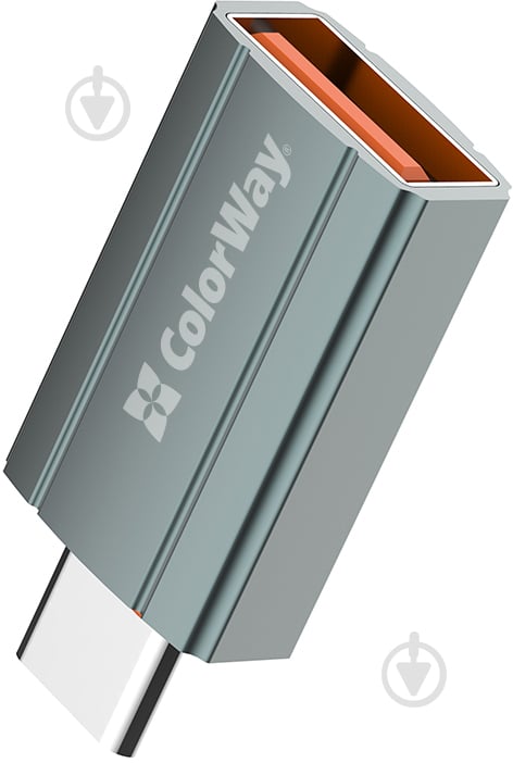 Перехідник ColorWay USB-A toType-C (CW-AD-AC) сріблястий (CW-AD-AC) - фото 7