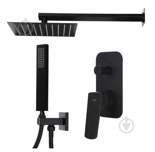 Душова система прихованого монтажу TOPAZ LEXI TLG 21205-H57-BL - фото 1