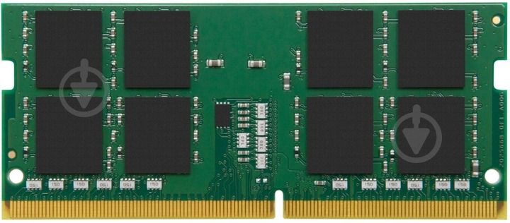 Оперативна пам'ять Kingston SODIMM DDR4 8 GB (1x8GB) 3200 MHz (KCP432SS6/8) Branded Green - фото 1