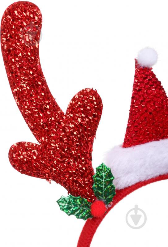 Обруч NY22011 красный - фото 2