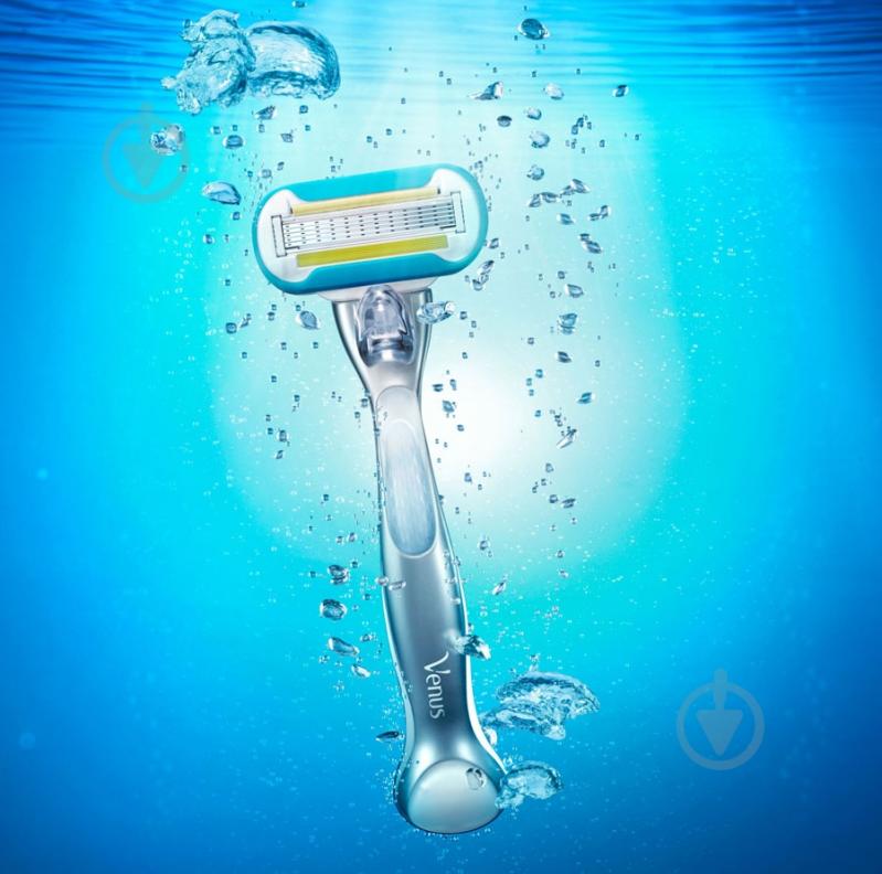 Станок для бритья Gillette Venus Platinum Extra Smooth со сменным картриджем 1 шт. - фото 5 Станок для бритья Gillette Venus Platinum Extra Smooth со сменным картриджем 1 шт. - фото 5