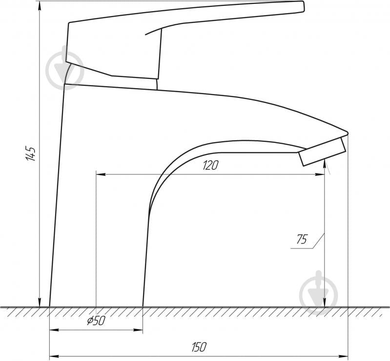 Змішувач для умивальника DOMINO DSV-101 - фото 4 Змішувач для умивальника DOMINO DSV-101 - фото 4