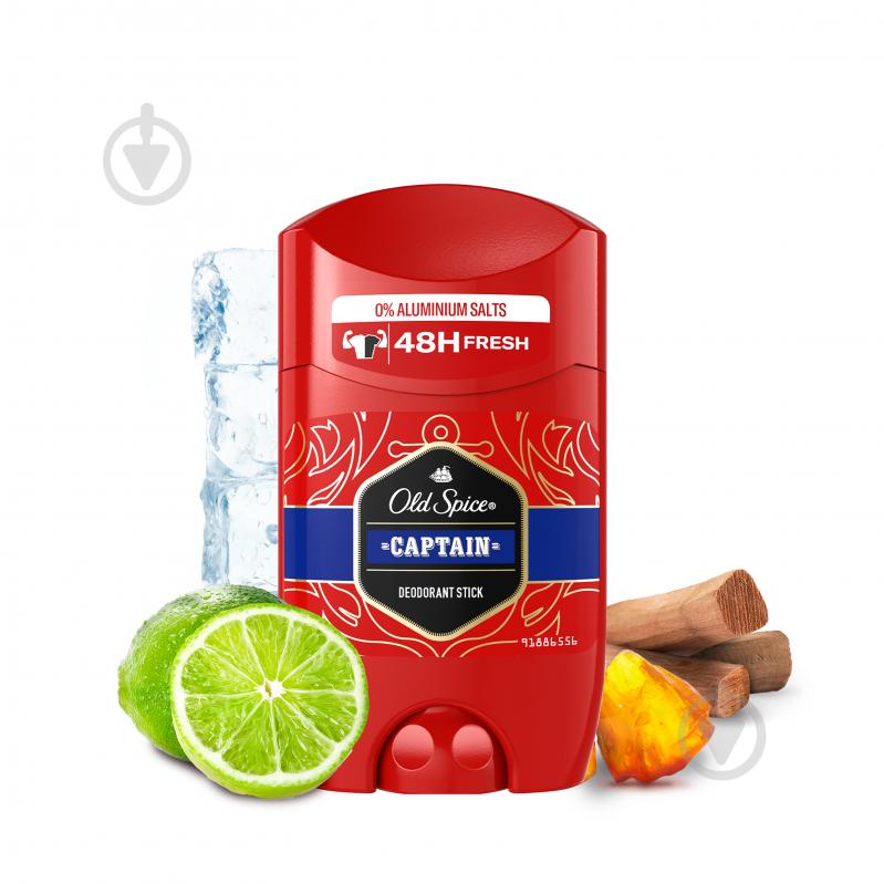 Дезодорант для чоловіків Old Spice Captain 50 мл - фото 7