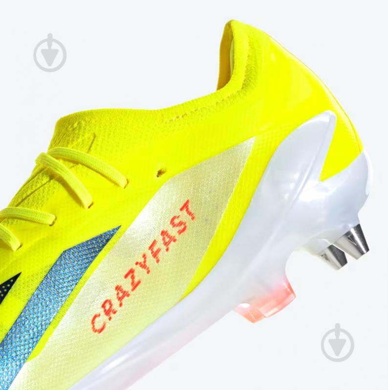 Бутсы Adidas X CRAZYFAST ELITE S IF0665 р.44 желтый - фото 7