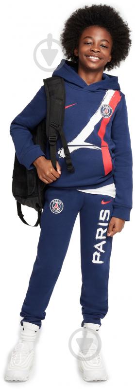 Брюки Nike PSG B NSCLUB FLC JGR PANT GX FQ3046-410 р. S синий - фото 7