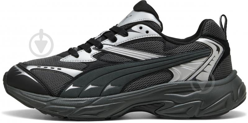 Кросівки чоловічі демісезонні Puma MORPHIC RETRO 39592007 р.40,5 чорні - фото 1
